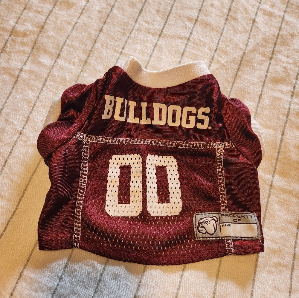 Pet Mississippi State Bulldogs Mesh Jersey (X-Small)